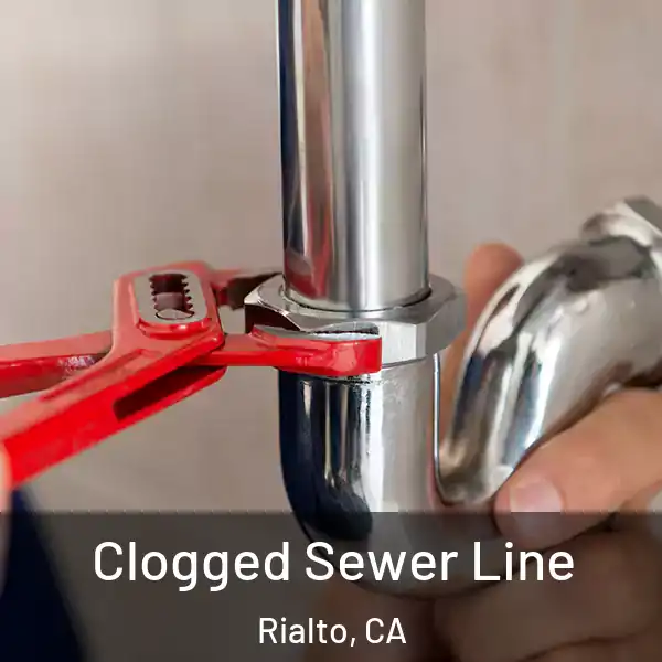  Clogged Sewer Line Rialto, CA