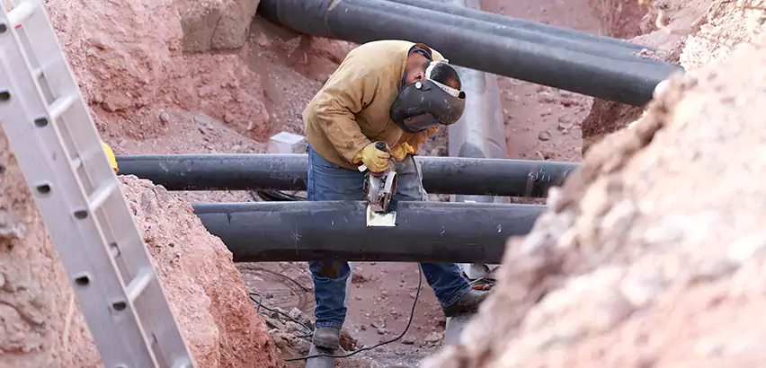 Cast Iron Sewer Pipe Replacement in Rialto