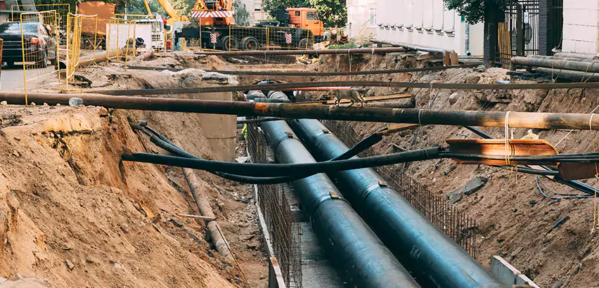 Underground Sprinkler Pipe Repair in Rialto, CA