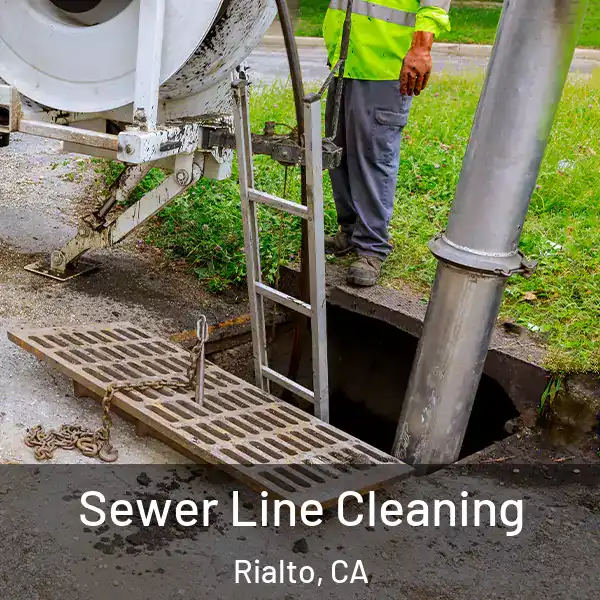  Sewer Line Cleaning Rialto, CA