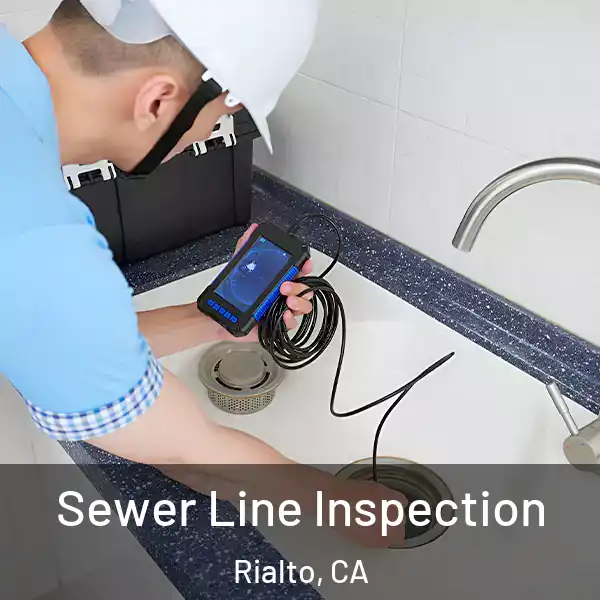  Sewer Line Inspection Rialto, CA