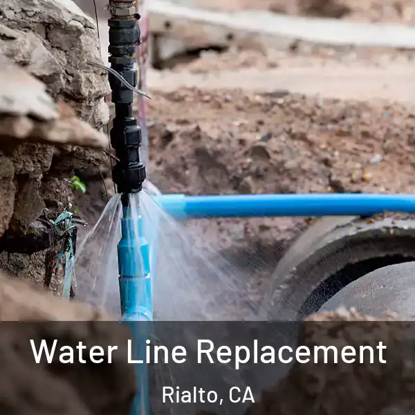  Water Line Replacement Rialto, CA